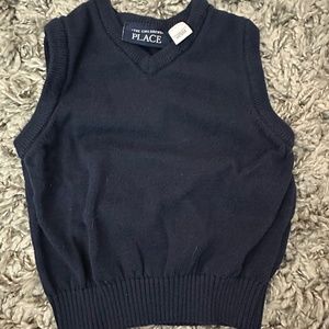 Children’s Place Navy Blue Sweater Vest